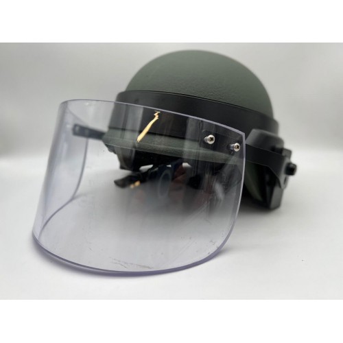 Баллистический шлем с забралом (олива) в Новокузнецке