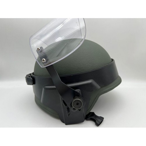 Баллистический шлем с забралом (олива) в Новокузнецке