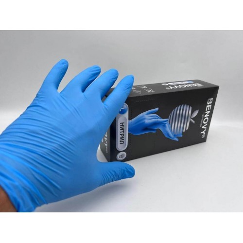 BENOVY MULTICOLOR НИТРИЛ медицинские цветные перчатки в Новокузнецке