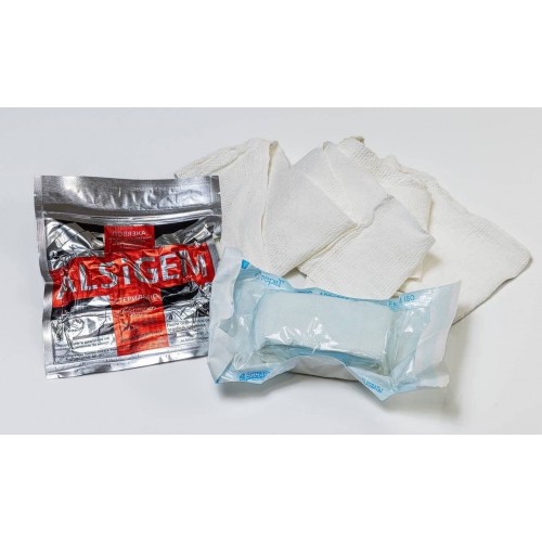 Бинт AlsigemRu стерильный гемостатический кровоостанавливающий третьего поколения в Новокузнецке