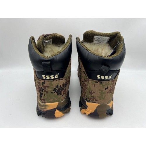 Тактические треккинговые ботинки «3554» зимние на меху в Новокузнецке