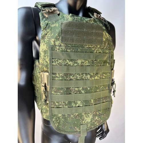 Бронежилет ЗАЩИТНИК в Новокузнецке с кевларовым баллистическим пакетом C2, капами и бронеплитами Бр5