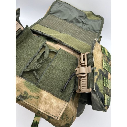 Бронежилет ЗАЩИТНИК в Новокузнецке с кевларовым баллистическим пакетом C2, капами и бронеплитами Бр5