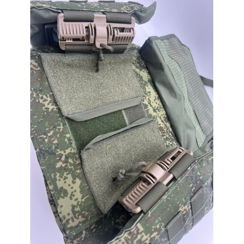 Бронежилет ЗАЩИТНИК в Новокузнецке с кевларовым баллистическим пакетом C2, капами и бронеплитами Бр5