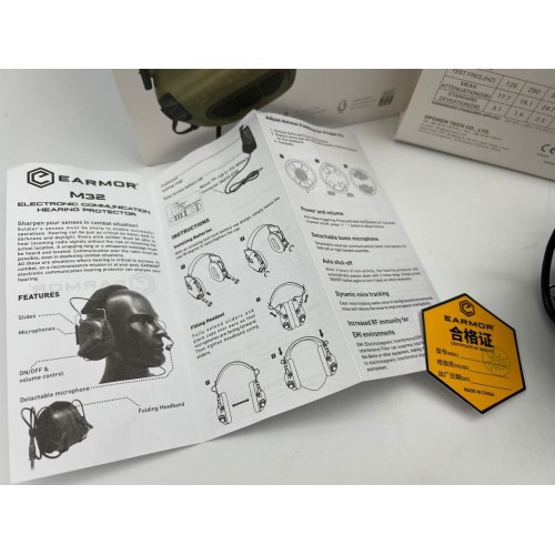 EARMOR M32 активные тактические наушники в Новокузнецке