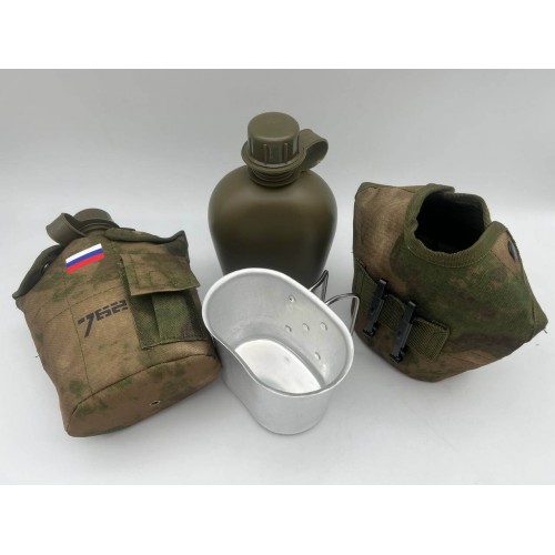 Фляга «7.62 RU» с супницей/котелком в чехле в Новокузнецке