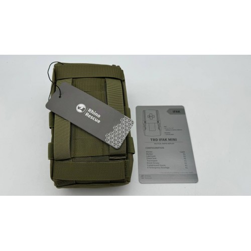 Военная тактическая аптечка RHINO RESCUE IFAK TRD MINI 11в1 в Новокузнецке