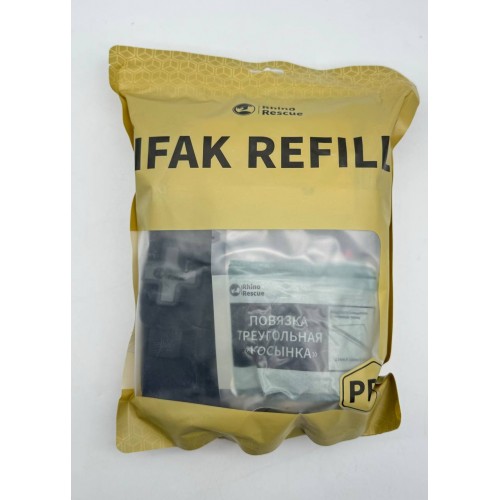 Комплект пополнения для тактической аптечки Rhino Rescue в Новокузнецке 17 предметов