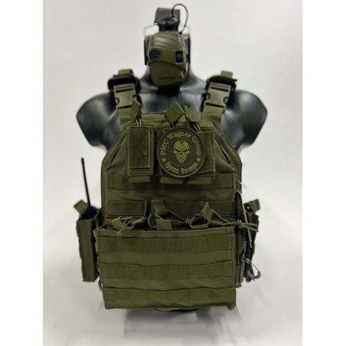 Жилет (плитник быстросъёмный YAKEDA/разгрузка)2 с подсумками на спине в Новокузнецке