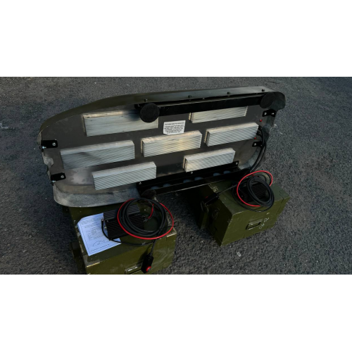 РЭБ «Капюшон» К-12 багажный автобокс в Новокузнецке купольный подавитель FPV дронов БПЛА