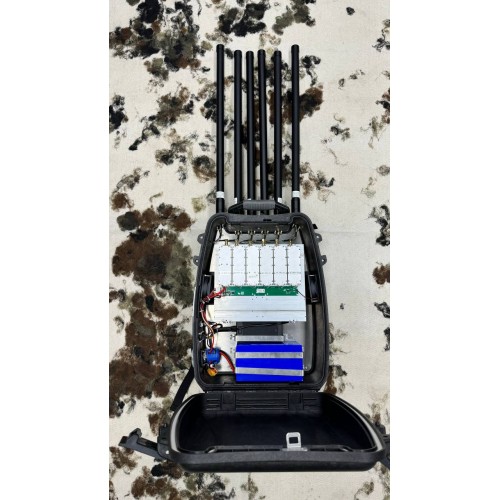 Рюкзак Гарпия CKJ-1704-Mobile подавитель дронов в Новокузнецке 6 каналов 300W