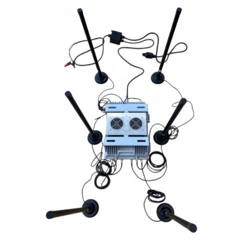 РЭБ РОМАШКА-6 канальный с выносными антеннами в Новокузнецке подавитель дронов