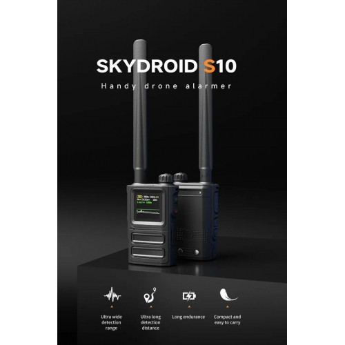 Детектор-обнаружитель дронов SKYDROID S-10 / «СОКОЛ 10» в Новокузнецке портативный всенаправленный