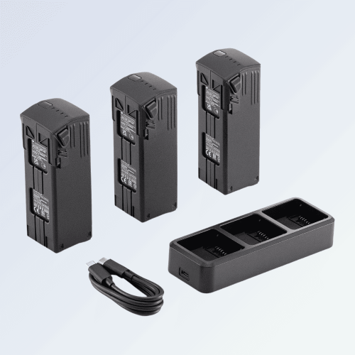 Набор аккумуляторов 3 шт для DJI Mavic 3 + хаб зарядки в Новокузнецке