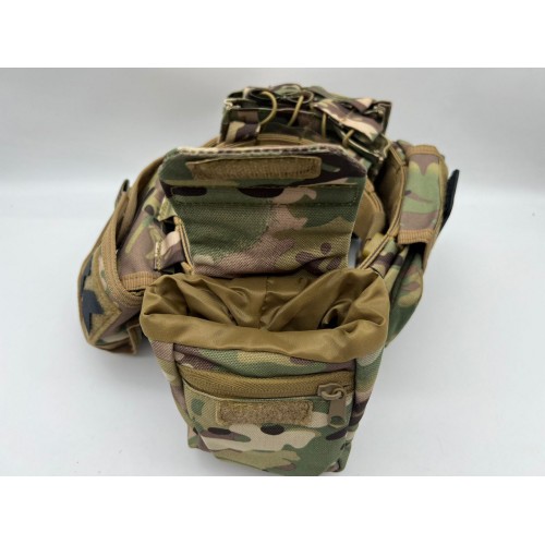 Пояс разгрузочный YAKEDA тактический с подсумками в Новокузнецке