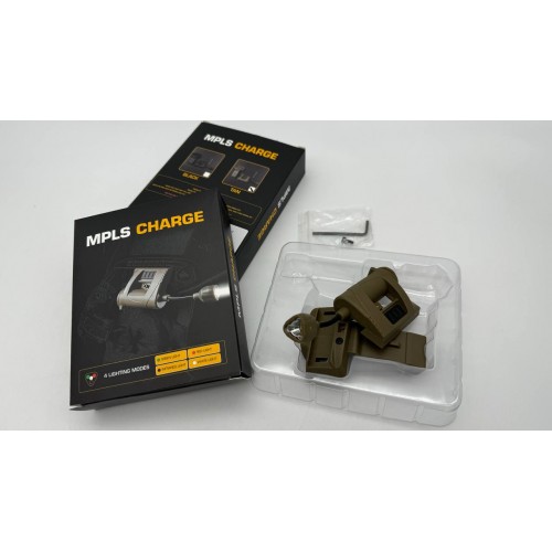 Нашлемный тактический фонарь MPLS Charge аккумуляторный в Новокузнецке