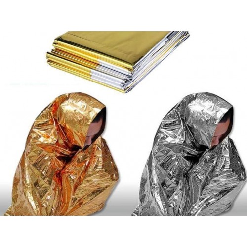 Спасательное покрывало / изотермическое одеяло 160х210 см (термоодеяло) в Новокузнецке