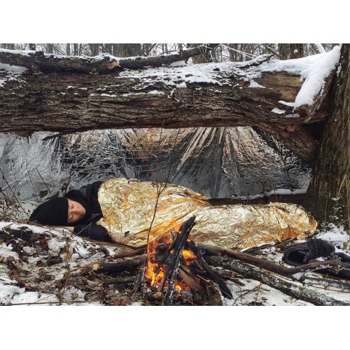 Спасательное покрывало / изотермическое одеяло 160х210 см (термоодеяло) в Новокузнецке