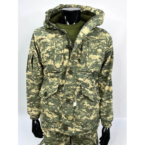 Костюм камуфляжный RIPSTOP водоотталкивающий Amteks THP демисезонный в Новокузнецке