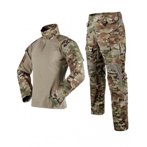 Костюм тактический боевой G3 с наколенниками и налокотниками в Новокузнецке