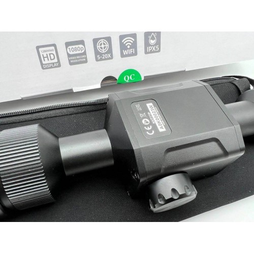 Наружный тактический прицел: Hap NV777P 5-20X SFIR, дальномер, цифровой монокулярный прицел ночного видения в Новокузнецке