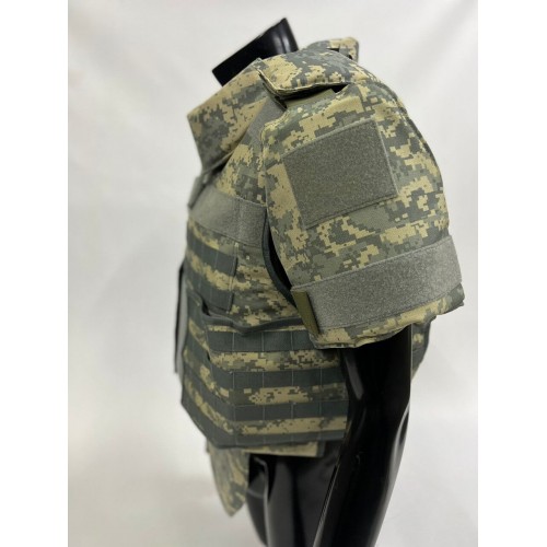 Военный бронежилет пиксельный с плитами в Новокузнецке