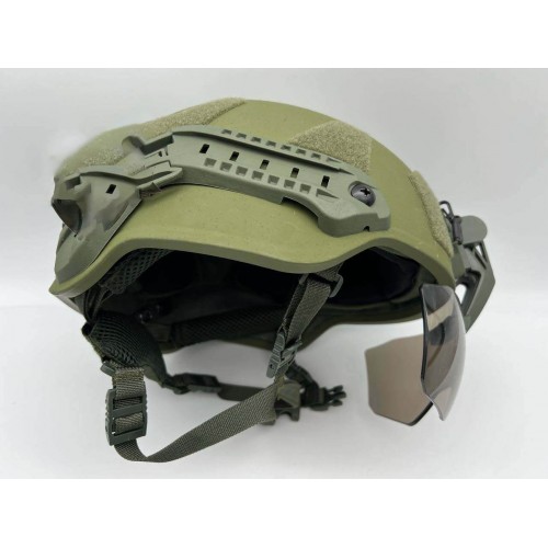 Откидные флип очки с кронштейном на шрауд для тактического шлема в Новокузнецке