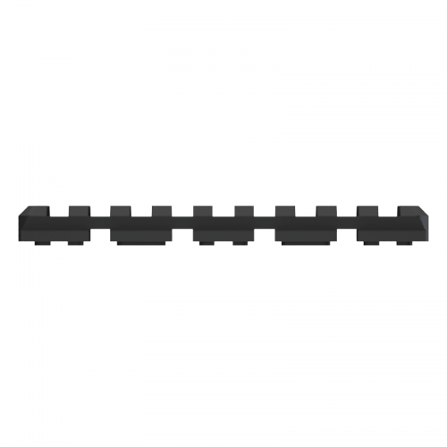 Планка Пикатинни на крепление M-LOK (9 шагов), авиационный алюминий в Новокузнецке