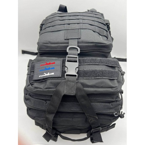 Рюкзак тактический 45 л чёрный в Новокузнецке