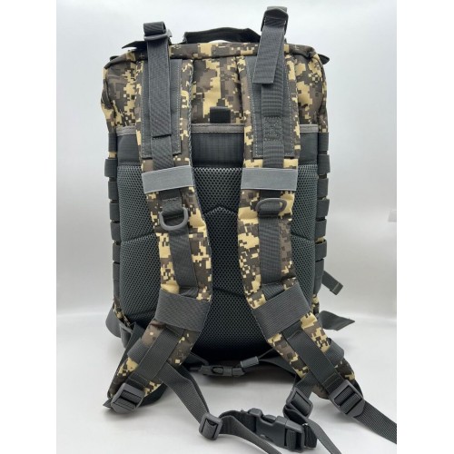 Рюкзак тактический 45 л пиксель/серый в Новокузнецке