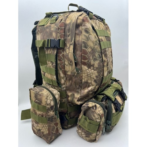 Рюкзак тактический 55 л со съемными подсумками в Новокузнецке