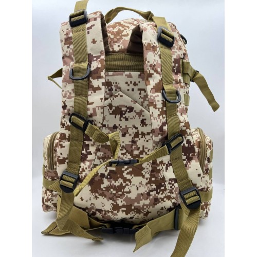 Рюкзак тактический 55 л песок/пиксель в Новокузнецке