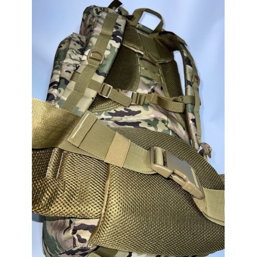 Рюкзак тактический 75 литров цвет мультикам в Новокузнецке