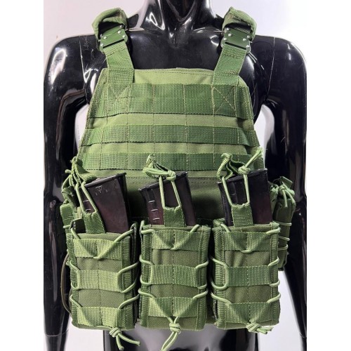 Тактический разгрузочный жилет/плитник с подсумками на molle . Быстросъёмный cobra / fast Drop в Новокузнецке