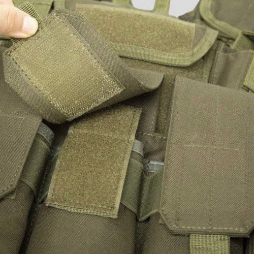 Тактический разгрузочный жилет «5 / пять карманов» с подсумками Tactical Molle Plate Carrier для съемных бронепластин в Новокузнецке