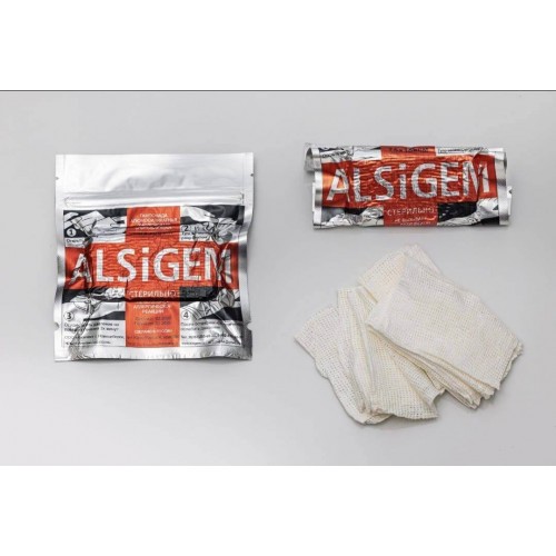 Тампонада AlsigemRu алюмосиликатная (каолиновая) впитывающая 7,5 х 185 см в Новокузнецке