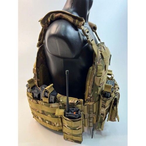 Жилет (плитник быстросъёмный/разгрузка) с возможностью установки боковых плит или боковых баллистических пакетов в Новокузнецке