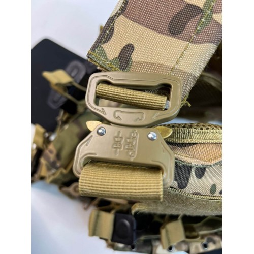 Жилет (плитник быстросъёмный/разгрузка) с возможностью установки боковых плит или боковых баллистических пакетов в Новокузнецке