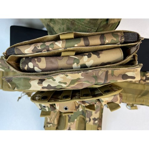 Жилет (плитник быстросъёмный/разгрузка) с возможностью установки боковых плит или боковых баллистических пакетов в Новокузнецке