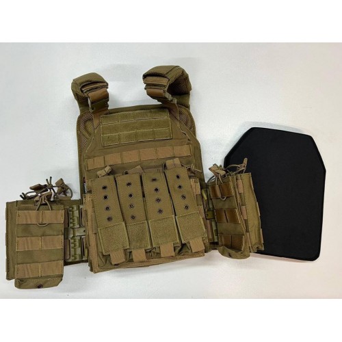 Жилет укомплектованный класс защиты NIJ IV (класс защиты Бр 5) в Новокузнецке