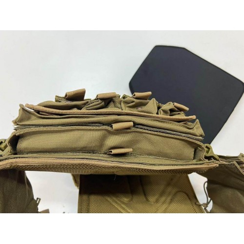 Жилет укомплектованный класс защиты NIJ IV (класс защиты Бр 5) в Новокузнецке